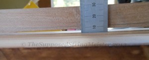 43 - Strat  - Neck -  Filler Strip Curve 4mm - DSCN1087