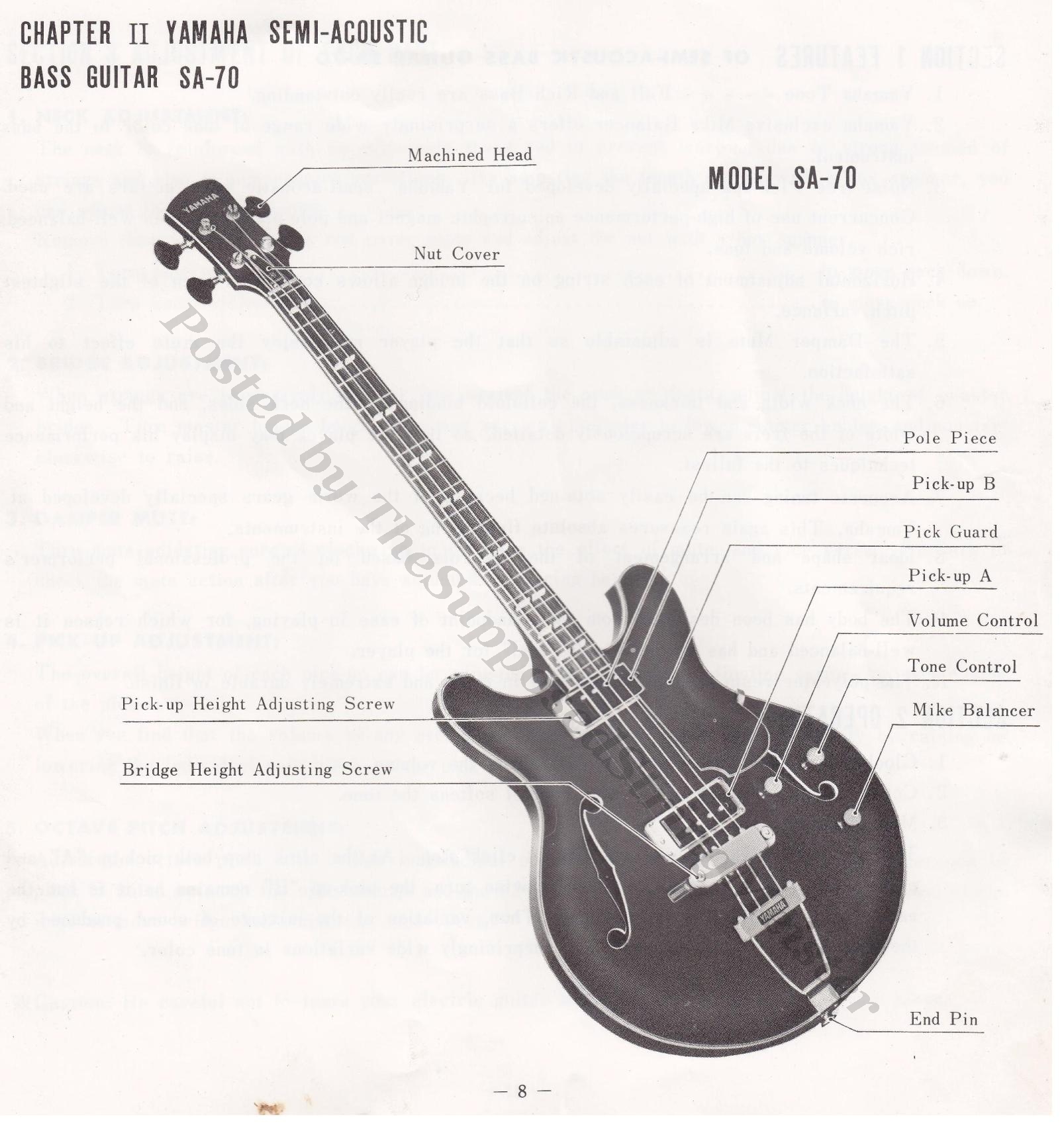 SA-70 (Yamaha Guitar Booklet Page 8 - Layout) full